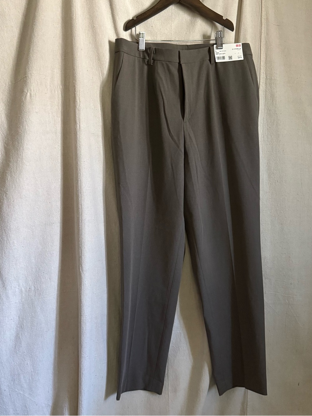 Gray Brown Trousers - Tailored Pants